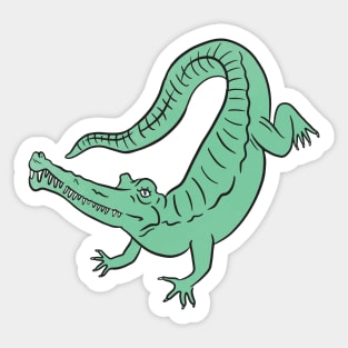 Gilly's Gator Friends Sticker